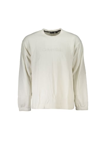 Calvin Klein Weiß Baumwolle Herren Pullover