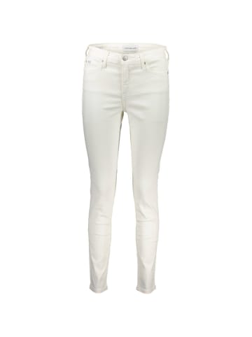 Calvin Klein Weiß Baumwolle Damen Jeans