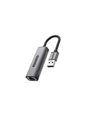 COFI 1453 Sitecom USB-A-zu-Ethernet-1-Gigabit-Adapter in Schwarz