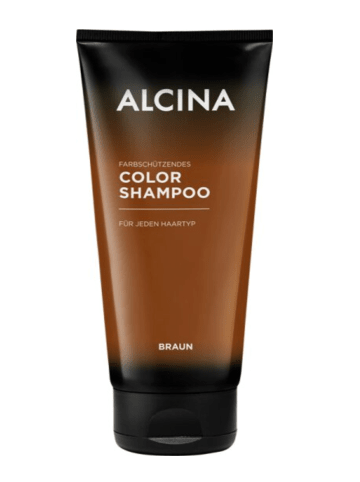 ALCINA Color Shampoo in Farbe braun (warmer Ton) 200 ml