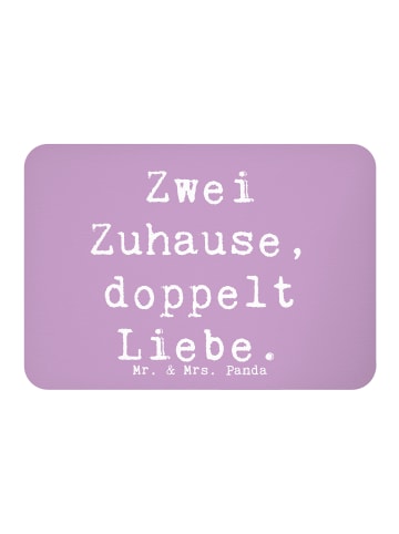 Mr. & Mrs. Panda magnet Spruch Trennung von den Eltern mit Spruch in Lavendeltraum