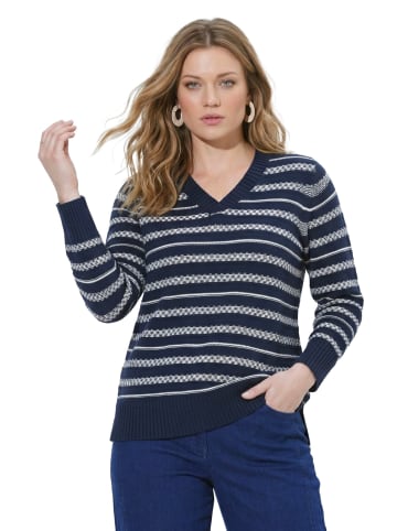 Ulla Popken Pullover in marine