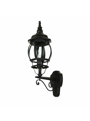 Licht-Erlebnisse Außen Wandlampe (B)15.5 x (H)54 cm in SchwarzSchwarz