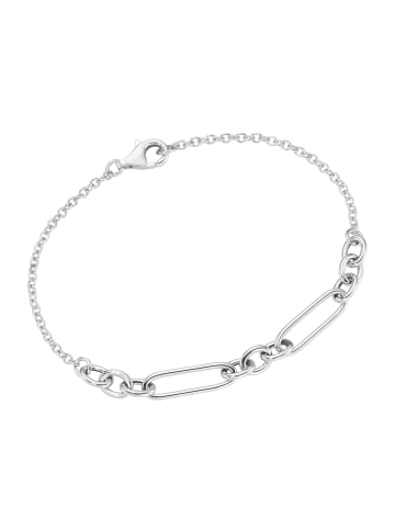 Smart Jewel Armband Mit Kettengliedern in Silber