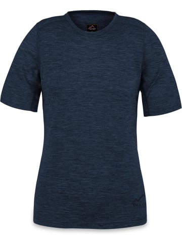 Normani Outdoor Sports Damen Merino T-Shirt Cairns in Navy