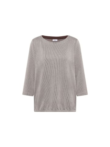 Cecil Langarmshirt in macchiato brown