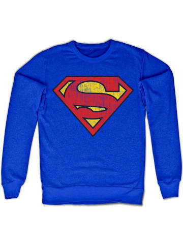 Superman Pullover in Blau