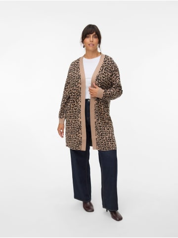 Vero Moda Strickjacke in Silver Mink