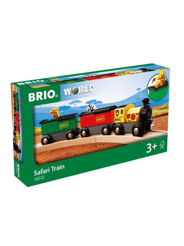 Brio Aktionsspiel BRIO World - Safari-Zug Ab 3 Jahre in bunt
