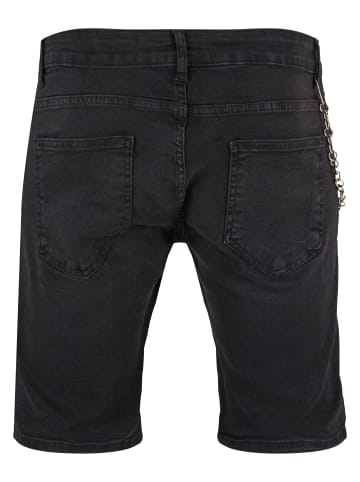 2Y Studios Jeans-Shorts in black