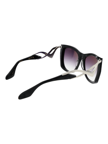 Dita Frauen Sonnenbrille Katzenauge Schwarz