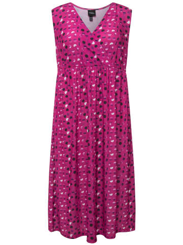 Ulla Popken Kleid in fuchsia pink