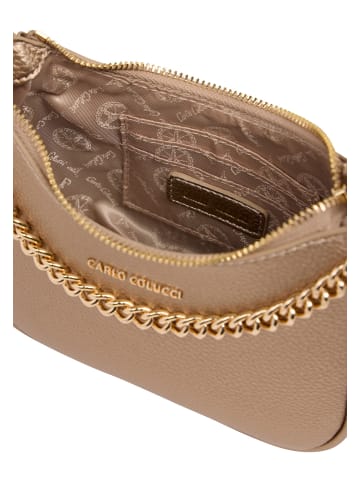 Carlo Colucci Schultertasche Dettori in Bronze