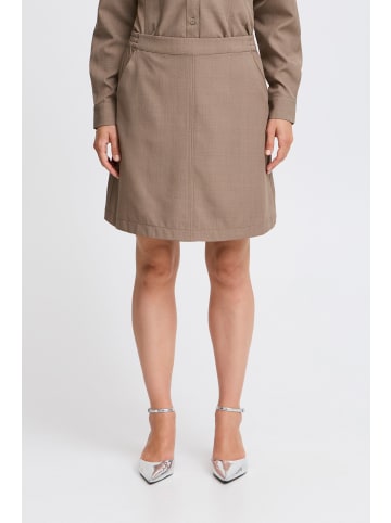 b.young A-Linien-Rock BYMMMIDDE SHORT SKIRT - 20815545 moderner Rock in Grau