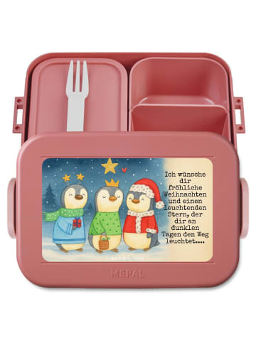 Mr. & Mrs. Panda Bentobox Winterzeit Heilige drei Könige Design ... in Rot Pastell