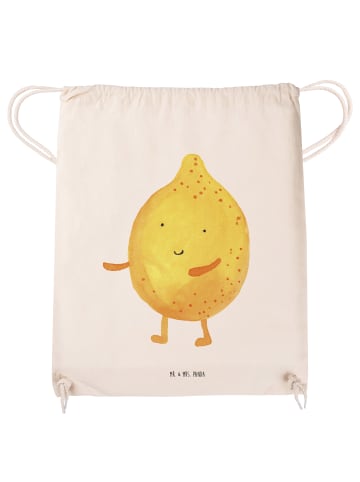 Mr. & Mrs. Panda Jutebeutel Beste Freunde Zitrone ohne Spruch in Creme