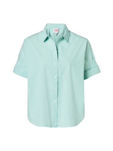 Mart Visser Caroline Tensen Leeds Oversized Bluse mit Karomuster, Weiß/Grün