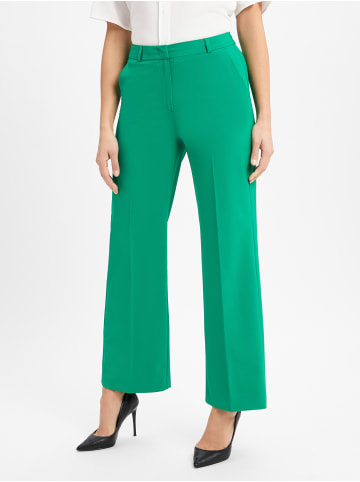 comma Bundfaltenhose in grün