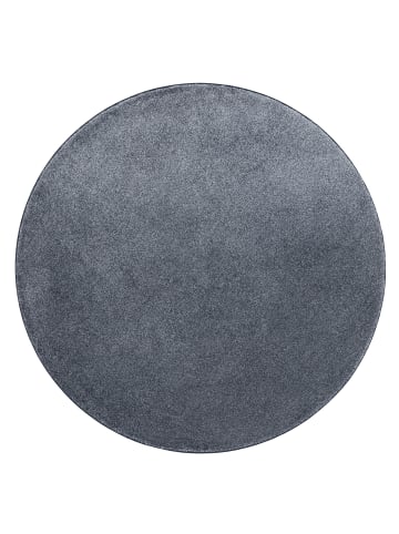 Snapstyle Hochflor-Teppich Touch Rund in anthrazit