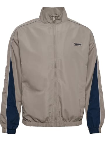 Hummel Trainingsjacke "Hmlloose Track Jacket Topscorer" in Braun