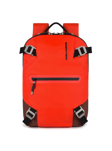 Piquadro PQ-M Rucksack RFID 37 cm Laptopfach in red