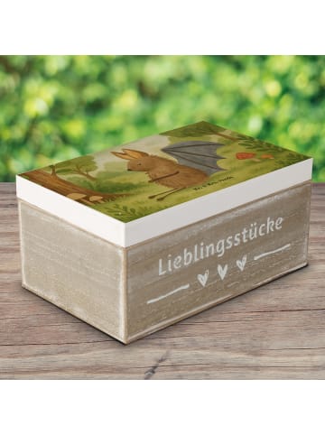 Mr. & Mrs. Panda Aufbewahrungsbox Fledermaus Sitzen Design ohne ... in Weiß