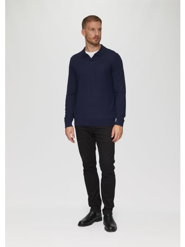 s.Oliver BLACK LABEL Strickpullover langarm in Blau