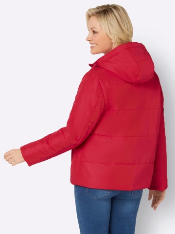 Sieh an! Steppjacke in rot