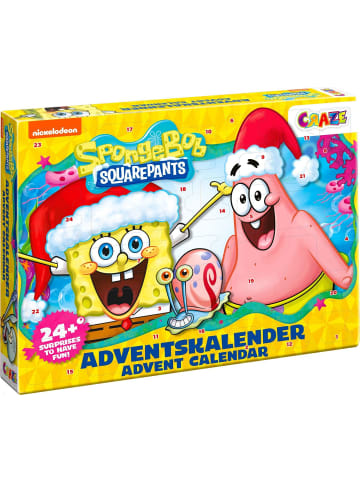 Craze Adventskalender SpongeBob 2025 in Mehrfarbig ab 5 Jahre