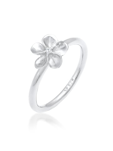 Nenalina Ring 925 Sterling Silber Blume in Silber