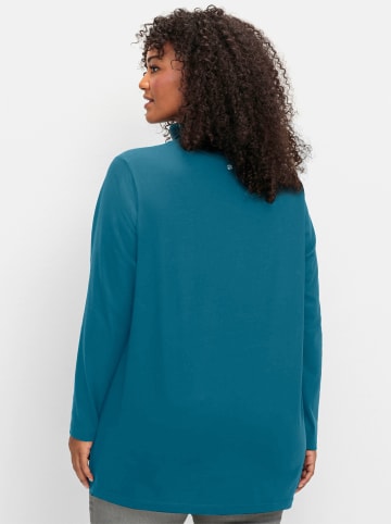 sheego Rollkragenshirt in topas