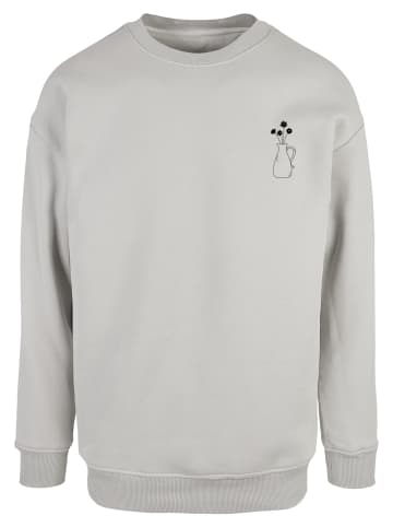 Merchcode Merchcode Rundhalsausschnitt in lightasphalt