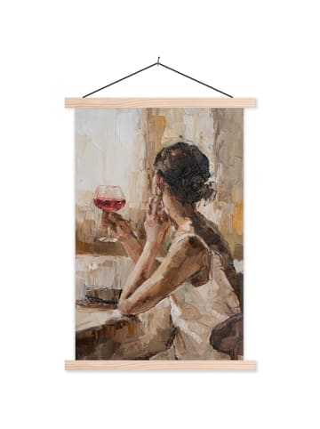 MuchoWow Poster mit Leiste Wein  (BxH)