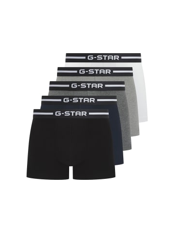 G-Star Boxershort 5er Pack in Weiß/Grau/Schwarz