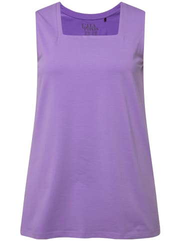 Ulla Popken Longshirt in blauer flieder