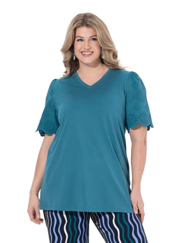 Ulla Popken Shirt in petrol