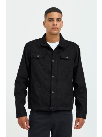 BLEND Lederimitatjacke BHJacket in Schwarz
