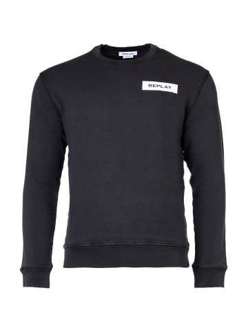 Replay Sweatshirt in Schwarz