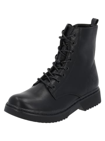 Palado Schnürstiefel Djerba in Schwarz Matt
