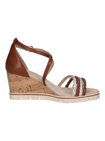 Caprice Sandalen in Cognac