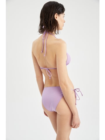 DeFacto Triangel-Bikini-Top REGULAR FIT in Flieder