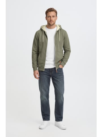 BLEND Kapuzensweatjacke BHHulker in Dunkelgrün