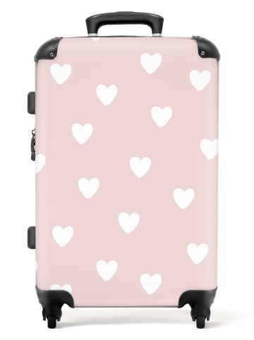 NoBoringSuitCases Suitcase, Koffer, Reisekoffer Herzen