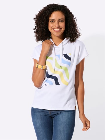 WITT WEIDEN Kapuzenshirt in weiß