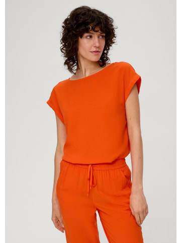 s.Oliver Bluse ärmellos in Orange