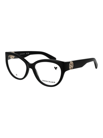 Longchamp Damen Optische Fassungen Katzenauge Schwarz