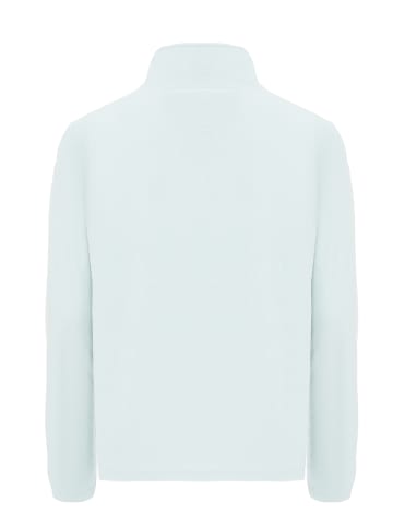 keepsuwarm Herren Fleecepullover in Blasses Türkis