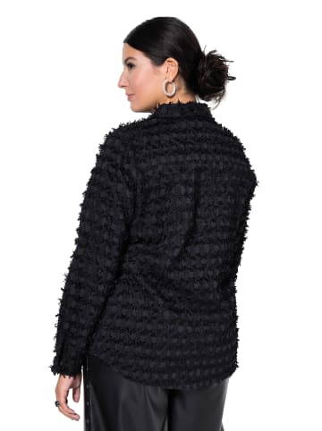 Studio Untold Hemdbluse in schwarz