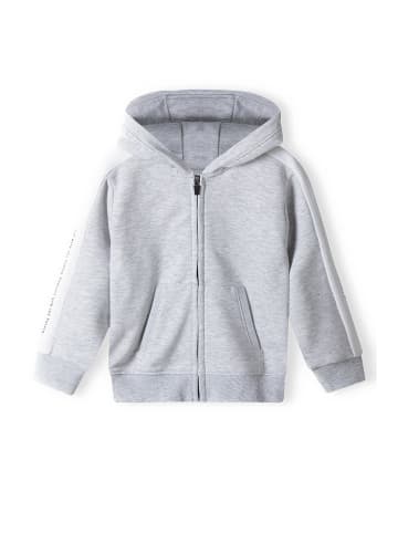 Minoti Sweatjacken 13fleece 6 in Grau Meliert