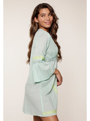 Linga Dore Tunic Tunic in Aqua/lime